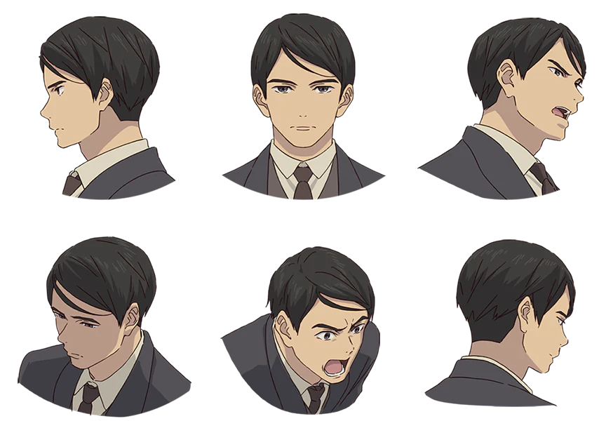 Izo's facial expression