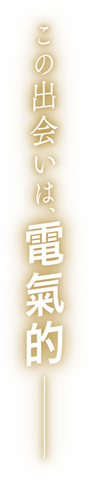 この出会いは電氣的